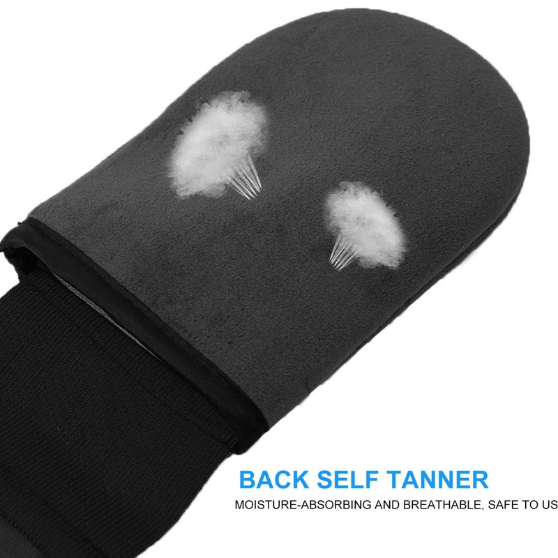 Cabilock Back Tanning Lotion Applicator Strip Bath Scrubber Set Achieve