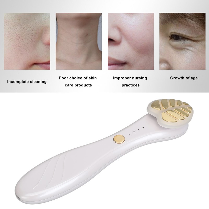 Electronic Eye Massager Wand Vibration Lifting Reduce Puffiness Heating Eye