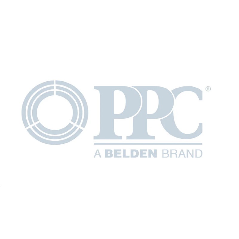 PPC BELDEN EX11N716PLUS Signal Tight Aqua Drop Connectors for RG6