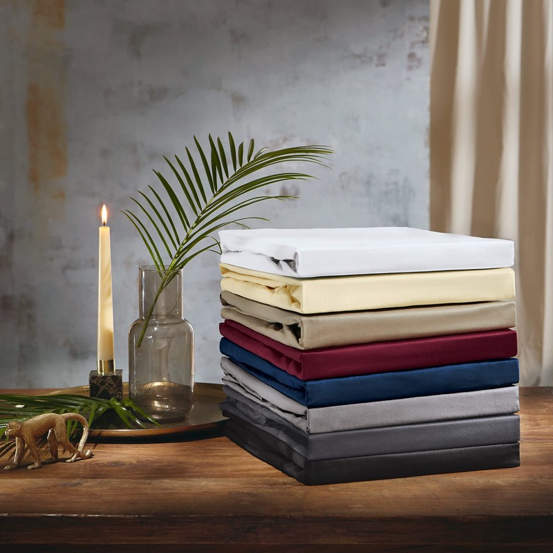 Erwin Müller Landshut Maco Satin Fitted Sheet Silky Soft Temperature