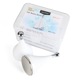 Ice Globes Facial Rollers for Face Eyes Neck Pack of 2 with storage box