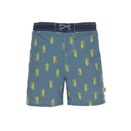 LÄSSIG Unisex Baby Swimming Trunks Blue (Cactus Family), 18 Months