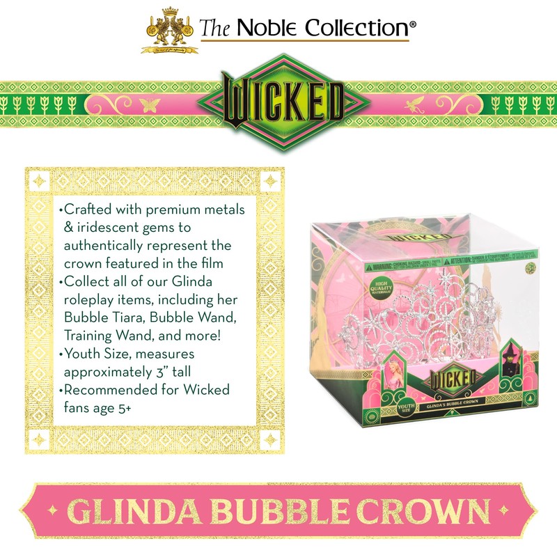 Glinda Bubble Crown - Wicked - The Noble Collection