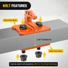 Nilight 2PCS Tractor Bucket Grab Hook 3/8'' Heavy Duty Drop