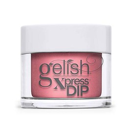 Gelish Gelish Xpress Dip (Cancan We Dance?) Pink Nail Dip Powder, Vibrant Color, Professional Quality, High Shine, Chip-Resistant, 1.5 ounce.