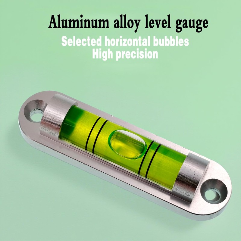 Aluminum alloy high-precision 180 degree adjustable level ruler, small level