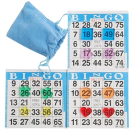 Bingo Waiters Set of 12 with Carrying Pouch