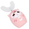 U Shaped Automatic Toothbrush Cartoon Ultrasonic Toothbrush Oral Cleaning Brush