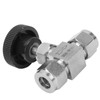 304 Stainless Steel Valve 2‑Way High Pressure Needle Flow Control