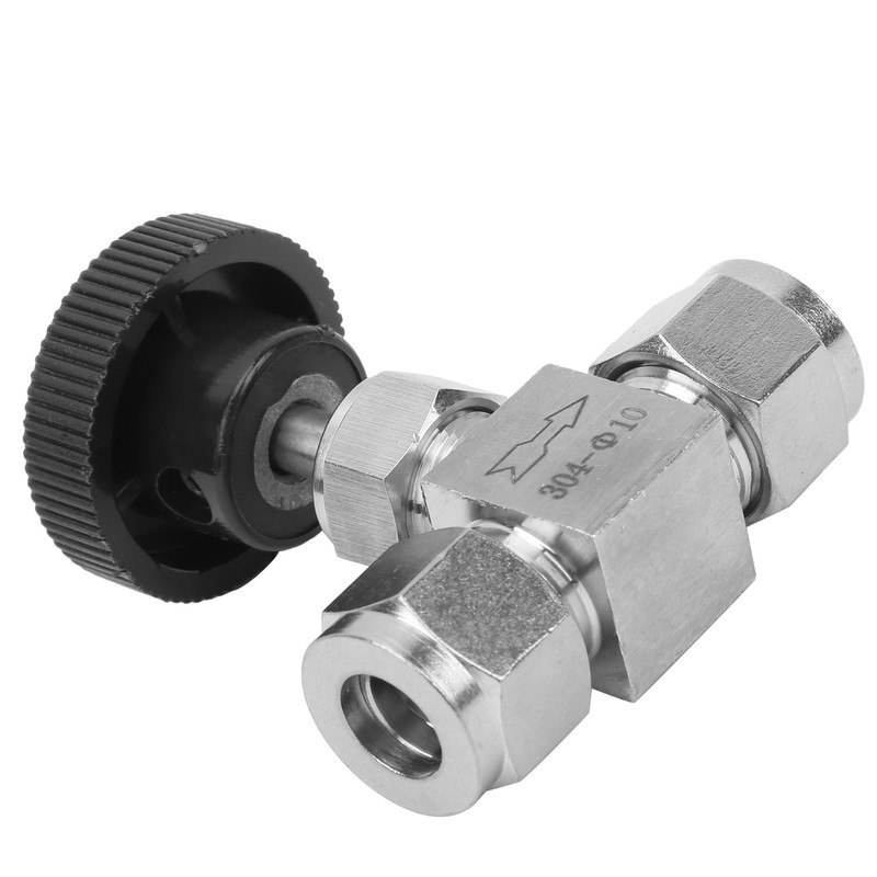 304 Stainless Steel Valve 2‑Way High Pressure Needle Flow Control
