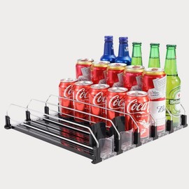 BeverageCarousel Pro: Automatic Drink Dispenser/Organizer Kitchen Utensils Stainless Steel - Sizes: Small: Width 9.06 Inch X Depth 12.20 Inch