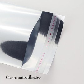 Metallic Envelopes with Self Seal Metallic Bags for Gifts, Office and Invitations, Wedding Guests, Card Events (Silver Glitter, 6 x 10 cm (Pack of 50))