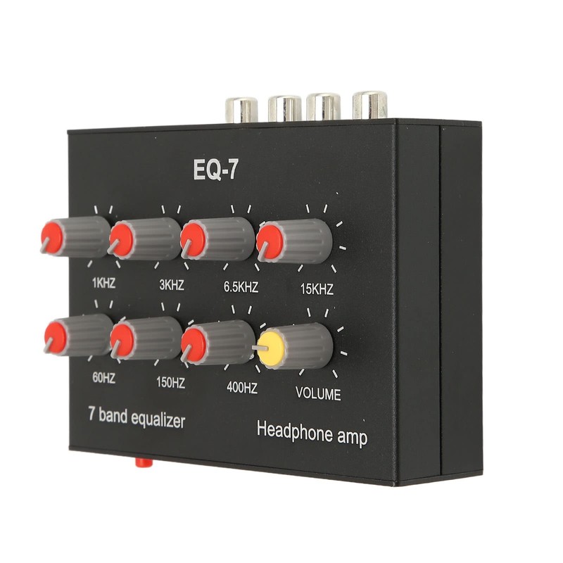 Ejoyous 7 Band Graphic Equalizer, Car Equalizer Dual Channel Sound