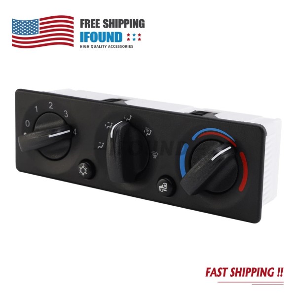 Cahuczlhoz A/C Climate Control Module Panel Q21-6119 For Peterbilt Truck