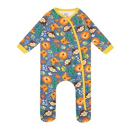 Harry Bear Baby Boy Sleepsuit Jungle Multicoloured 0-3 Months