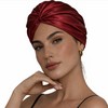 Casa Della Silk Rituale Mulberry Silk Hair Turban – Bordeaux