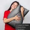 LINENWALAS 100% Organic Bamboo Pillow Cases 2 Pack, Soft Premium