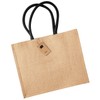 Westford Mill classic jute shopper, natural, 42 x 33 x