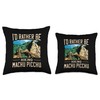 Inca Trail Souvenir Peru Machu Picchu Throw Pillow