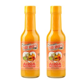 Marie Sharp’s Mango Habanero Pepper Sauce, 5 oz – Sweet & Spicy Belizean Hot Sauce with Real Mango – All-Natural, Gluten-Free (Pack of 2)