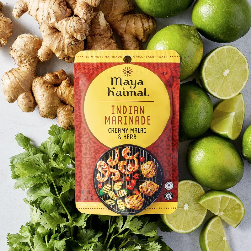Maya Kaimal Foods - Creamy Malai & Herb Marinade -