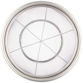 Endoshoji AZL4318 Strainer, Commercial Use, Shallow Type, New Mammoth, 7.1 inches (18 cm), Stainless Steel, Made in China