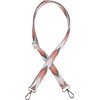 styleBREAKER Narrow Bag Shoulder Strap Adjustable with Colourful Zigzag Pattern,