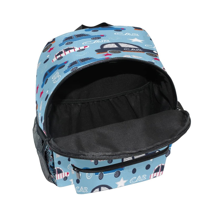Car Backpack, Toddler Backpack Preschool Bag Kindergarten Schoolbag Nursery Travel