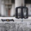 Funn Black Magic Flat Mountain Bike Pedal Set - Wide