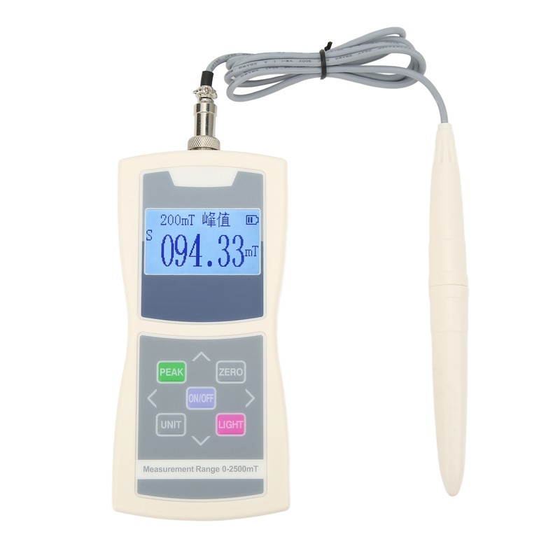 Surface Magnetic Field Detector High Accuracy Handheld Gauss Meter Digital