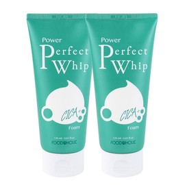 (2ea) Foodaholic Power Perfect Cica Plus Whip Foam Cleansing 120ml / (2개)푸드어홀릭 파워 퍼펙트 시카 플러스 휩 폼클렌징 120ml