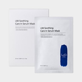 LBB LBB Soothing Care in Serum Mask 1BOX (5ea) / 엘비비 LBB 수딩 케어 인 세럼 마스크 1BOX(5ea)