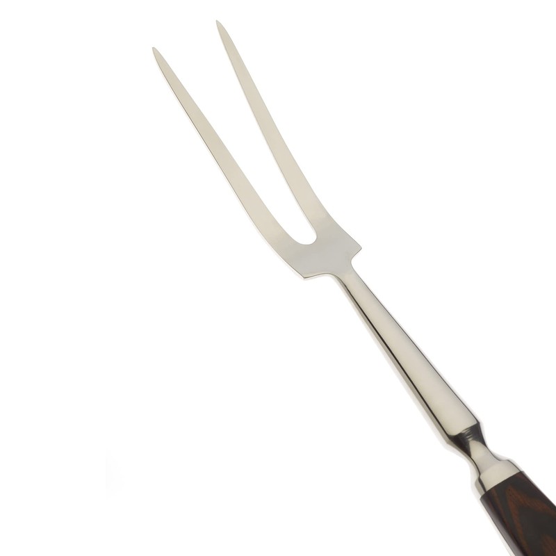 Mercer Culinary Praxis Forged Fork with Wood Handle, 12-1/4 Inch,