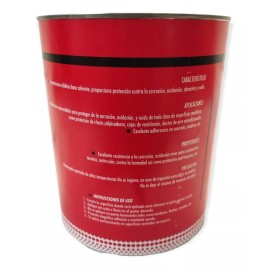 Tecpro Tapa Goteras Negro 1k Sellador Techos Grietas Fisura Autos