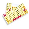 Large Print Computer Keyboard Sticker, High Contrast Keyboard Sticker with