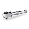 Powerbuilt Stubby Ratchet, Mini 1/4 Inch Ratchet Wrench, Reversible 72