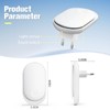Alyvisun Night Light for Babies, Night Light with Twilight Sensor