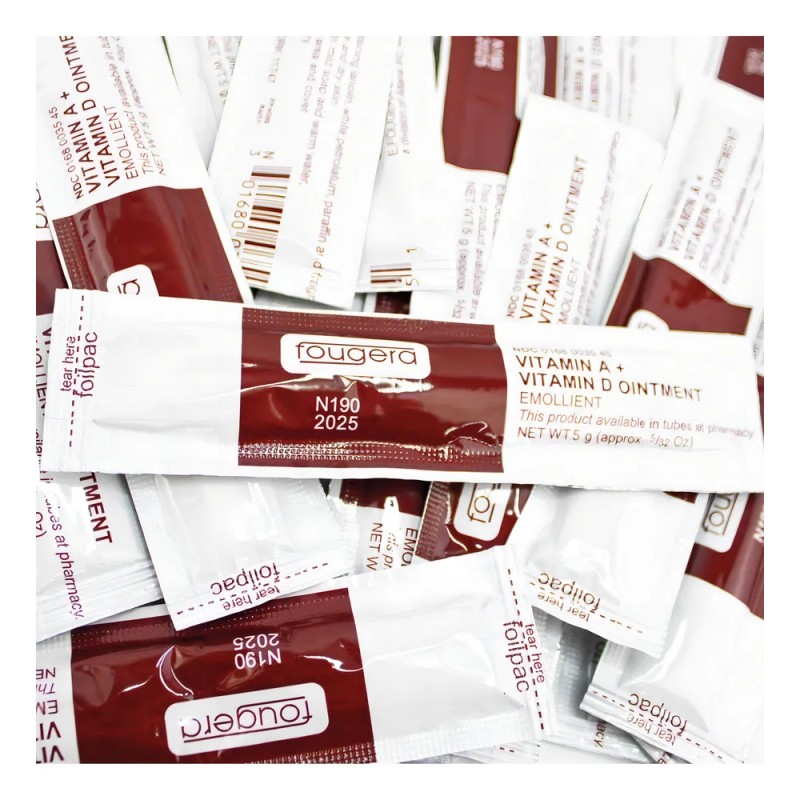 Crema Fougera Vitamina A, D Tatuaje Microblading 50 Pzs
