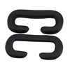 GRIRIW 2pcs Pu Leather Vr Eye Mask Sponge Cushion for