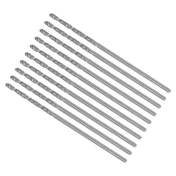CoCud Micro Drill Bits, 0.95mm Drill Diameter 32mm Total Length,