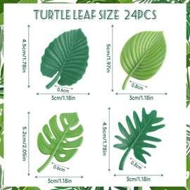 Suuwwn Pack of 24 Magnets Fridge Plants Fridge Magnets 3D Fridge Magnets Decorative Magnets Funny Magnets Whiteboard Fridge Magnet for Fridge, Whiteboard