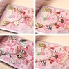 TAKEALOOKO Dust Plug Charm Chains for Kindle - 4Pcs Silver