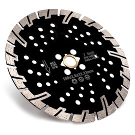 VOSIDUE 7" Diamond Granite Blade Dry Turbo Diamond Blade for Granite Marble Porcelain Tiles