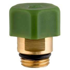 Cornat Drain valve with O-ring seal for angle seat valve, A 1/4 inch male thread, 1 piece, T571500