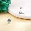 CUPENDA Mushroom Earrings 925 Sterling Silver Mushroom Cartilage Stud Earrings