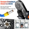 Preciva Ferrule Crimping Tool Kit with 1900PCS Wire Connectors, Hexagonal