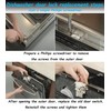 DD81-01629A DD81-01549A Dishwasher Door Latch Fits DD81-02132A DD81-01629A, with DW80K5050US