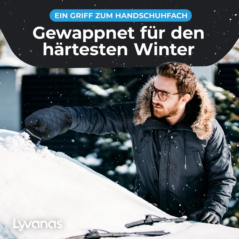 LYVANAS Ice Scraper Car with Glove Test Winner 2026* -