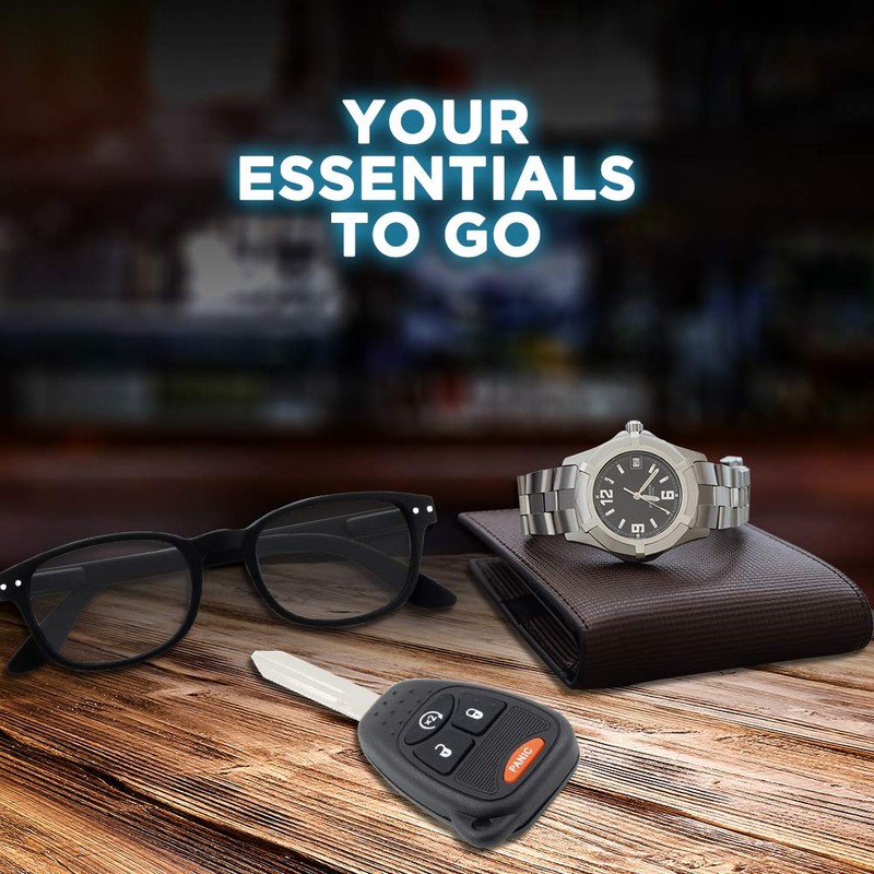 Keyless2Go Keyless Entry Remote Car Key Replacement for Vehicles That