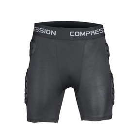 Men's Goalkeeper Padded Shorts Football Protective Gear Set Training Suit for Soccer Rugby Basketball Paintball Hip Protector Shorts